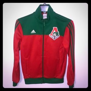 Adidas Russian Soccer Zip Up àokomotńb  US Small